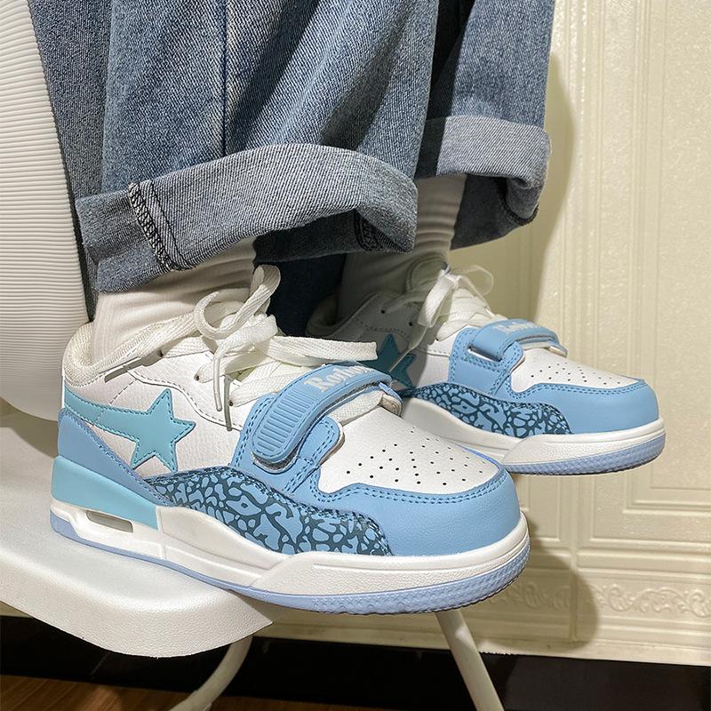 New couple air cushion shoes star super fire ins casual running sports shoes 35