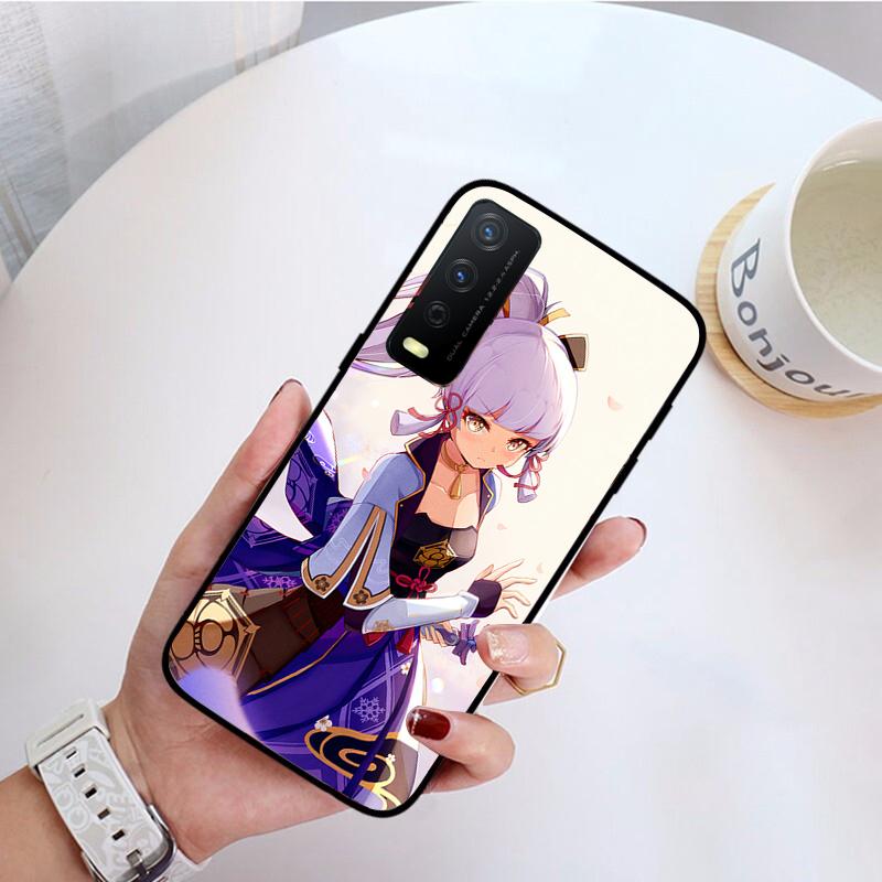 Genshin Impact Game Yan Fei Phone Case For VIVO Y31 Y21 Y70 Y21S Y20 Y72 1907 Y12 Y11S Y53S Y33S Y55 Y76 Y51 Y15S Y01 Funda