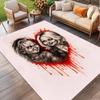 Bride of Chucky Print Rug, Washable Floor Carpet, For Entryway Dorm Laundry Room Office Study, Home Decor Birthday Christmas Gift