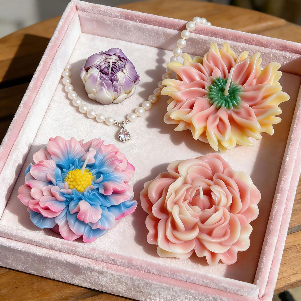 Flower Chocolate Baking Mould Food Grade Silicone Mousse Cake Molds for Family Gatherings and Celebration