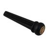 Acoustic guitar ebony bridge pin with 6 abalone dots and