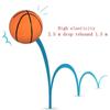 6CM Toy Kids Elastic Stress Relief Bouncy Balls Anti Anxiety Jumping Balls Mini Basketballs