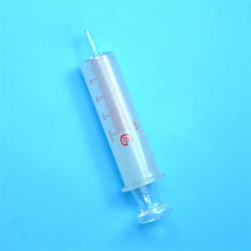 Glass Syringe Glass Enema Sausage Device Large Diameter Glass Sample Extraction Injector 150ml/200ml/300ml/500ml (300ml)