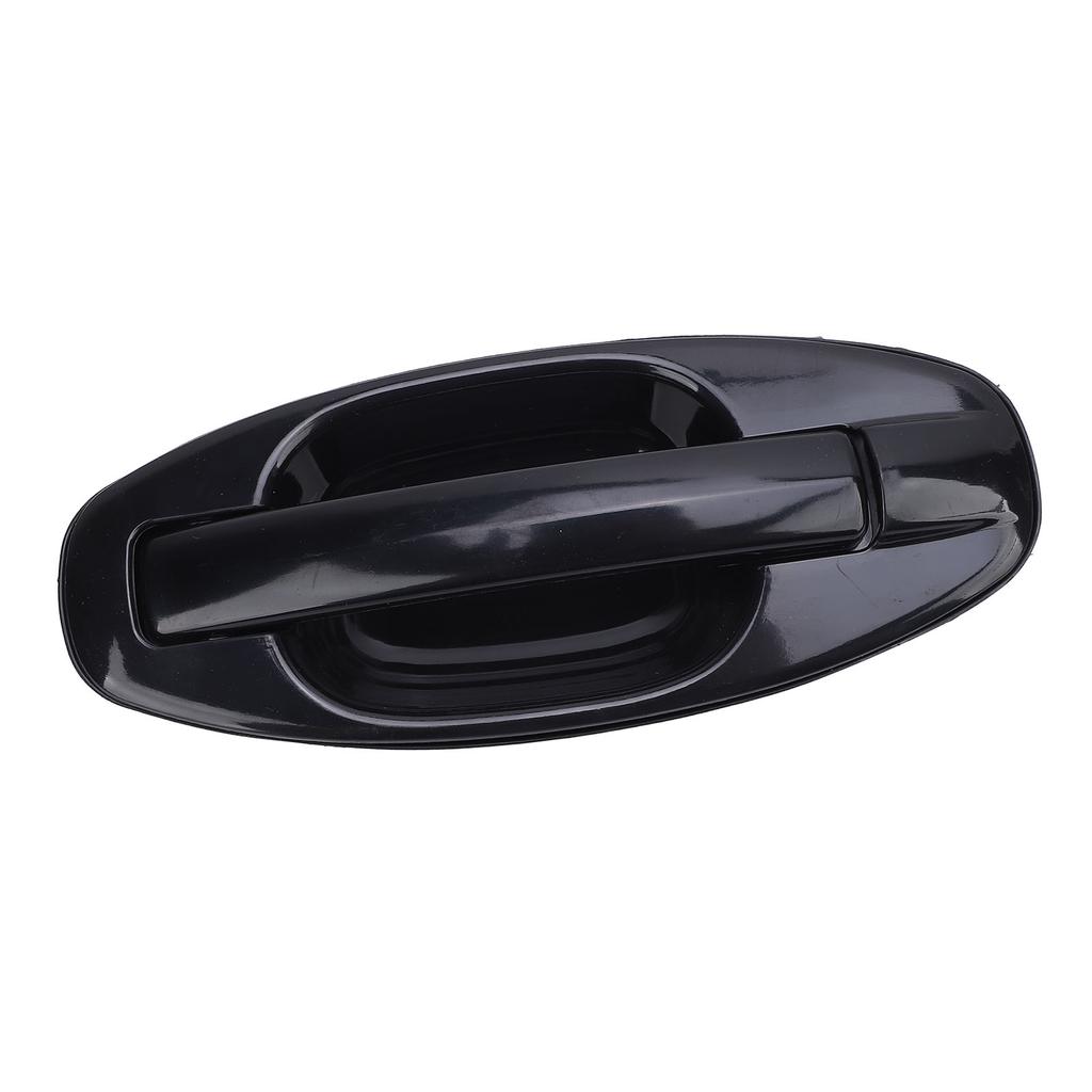 Outside Door Handle Black Comfortable Grip Abrasion Resistant Exterior Door Handle for Santa Fe 2001 2006 Rear Left:
