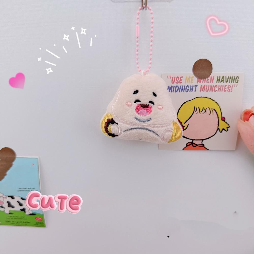 Moon Lord Wealth God Keychain Guanyin Plush God of Longevity Pendant Gifts