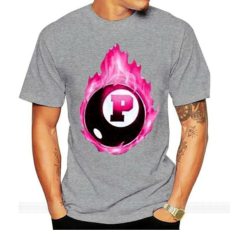 

Pink Dolphin 8Ball Flame TShirt White Mens Streetwear Waves Tee Gym Tee Shirt fashion tshirt men cotton brand teeshirt 4XL