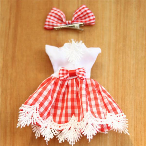 Păpușă cu ochi mari 16 cm Simulare Rochie de prințesă Jucărie Haine Păpușă Stil de modă Aleatoriu