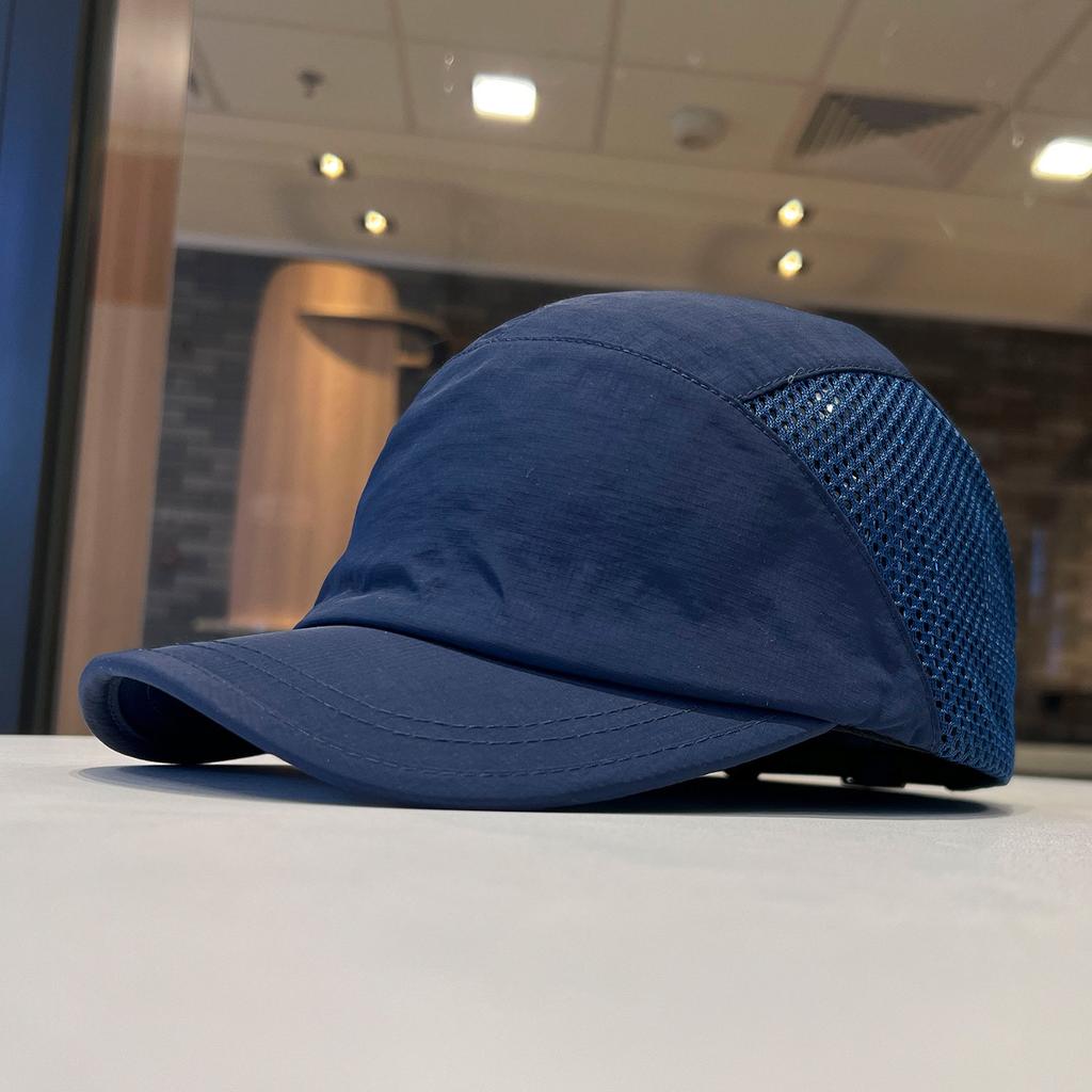 Short-brimmed hat, unisex, summer, breathable mesh, lightweight, for sports and outdoor activities, gray baseball cap, sun hat