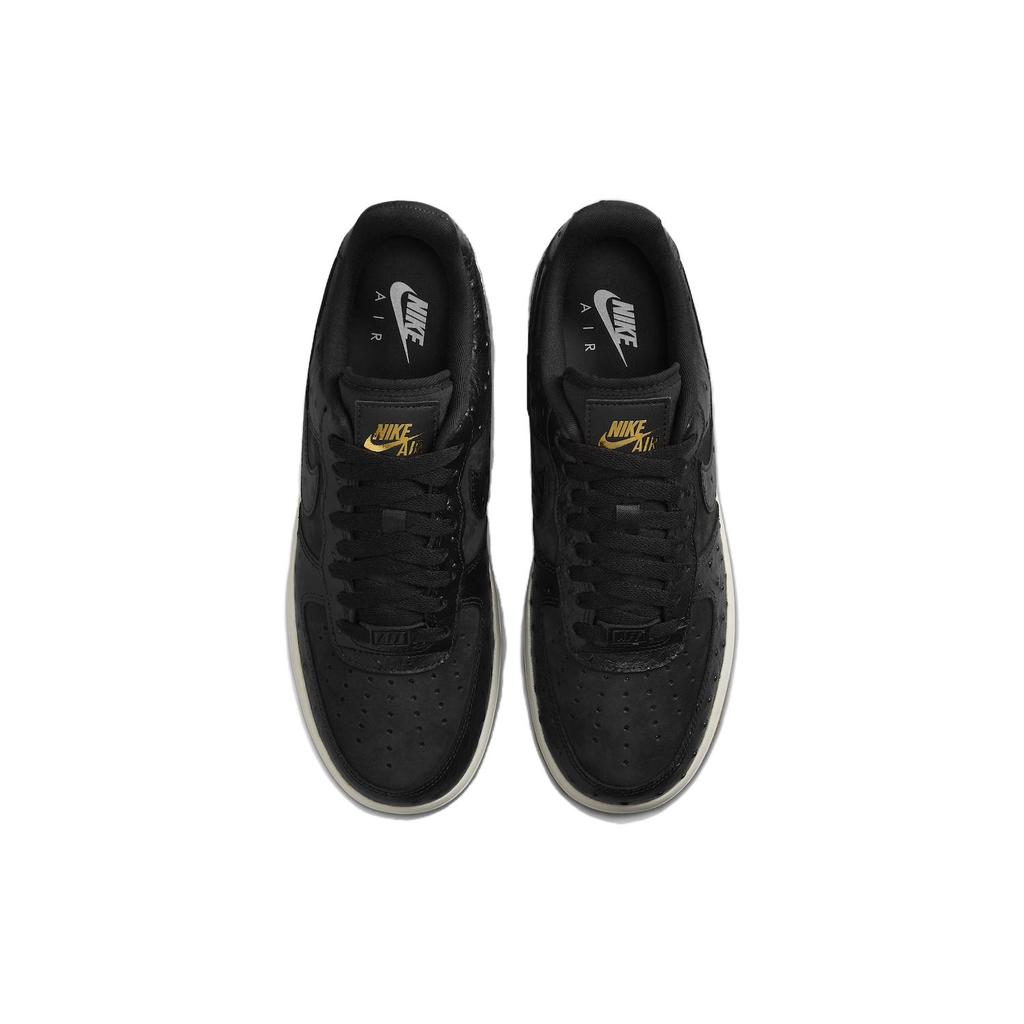 New Nike Air Force 1 Low '07 Black Ostrich Gum Women's DZ2708-002