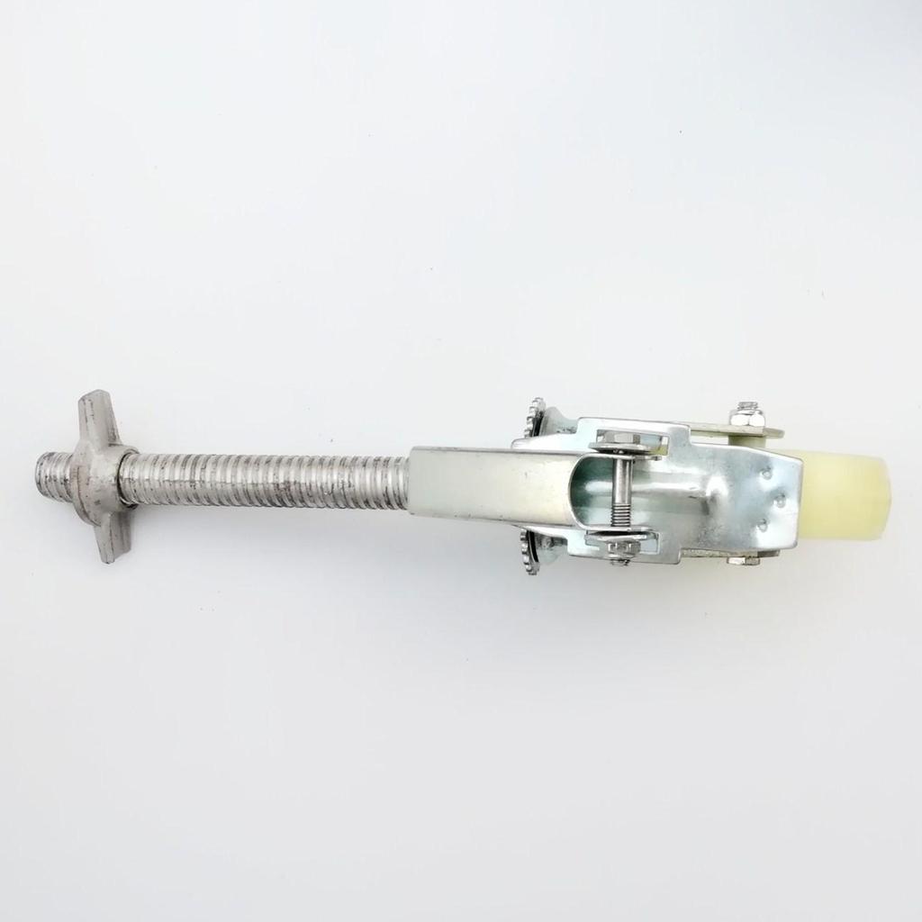 Heavy Duty Industrial Nylon Scaffolding Caster Wheel – Swivel, White, National Standard