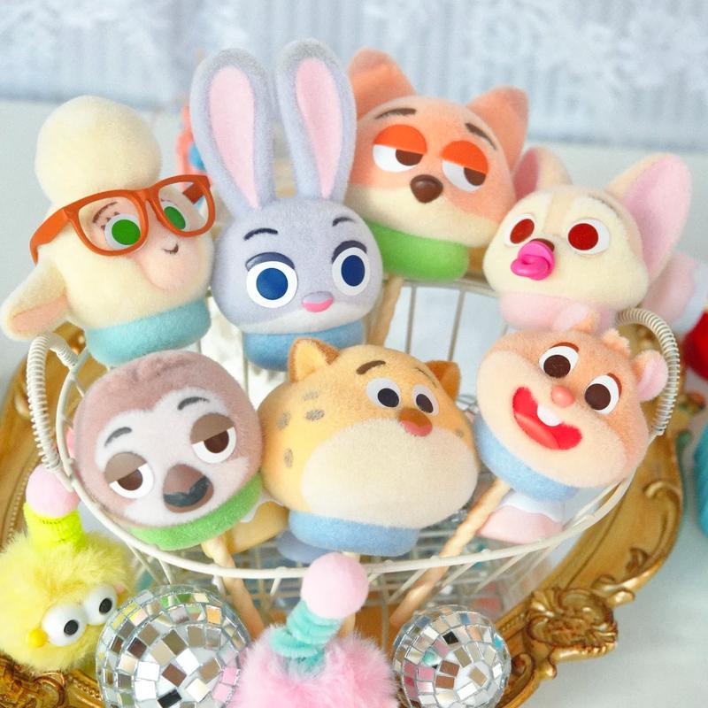 Crazy Animal City Cotton Candy Series Plush Blind Box Cute Cartoon Room Desktop Decor Birthday Gift For Friends Family Kids