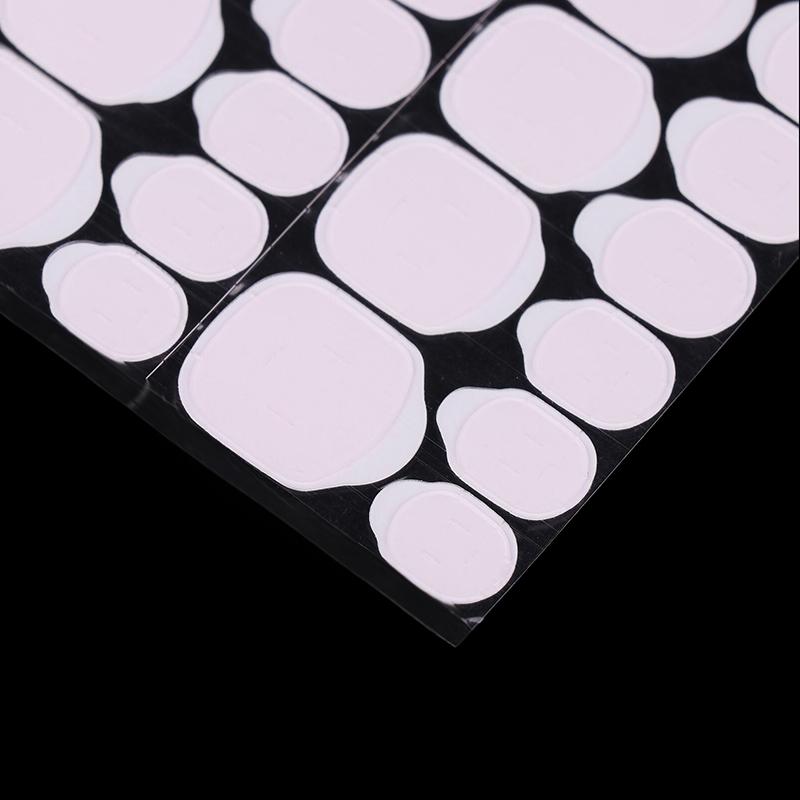 240Pcs Double-Sided Nail Adhesive Stickers Waterproof Breathable Transparent False Nail Glue Sticker Jelly Nail Tips Diy Tools