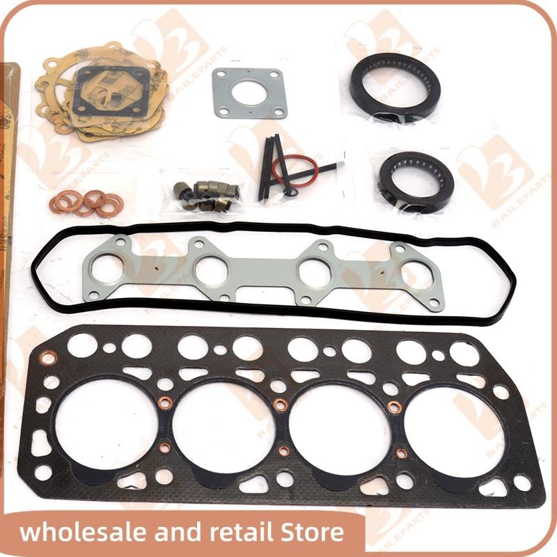 Kit Guarnizioni Completo Per Motore Escavatore Mitsubishi K4E K4E-DI o Guarnizione Testa Cilindri MT2501 MT21 MT22 MT23 MT24 Hanix N260
