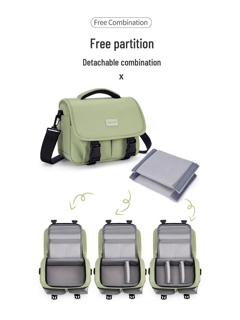 DSLR & Mirrorless Single Shoulder Camera Bag for Fujifilm XS10/XT100, Sony, EOS