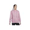 Nike Pullover Comfortable Skin-Friendly Hooded Long Sleeve Sweatshirt Women Sweatshirt Pink DQ5861699