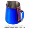 400ml Capacity Coffee Frothing Pitcher 304 Stainless Steel Latte Art Pitcher  Coffee Making