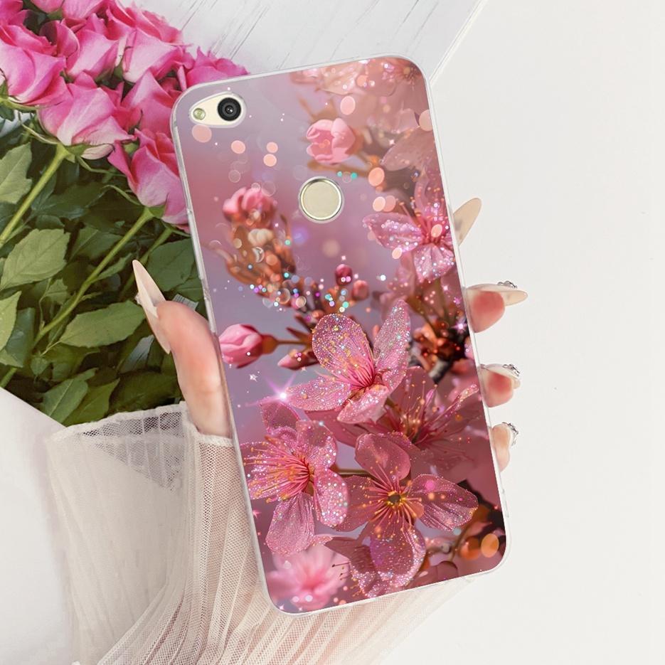 For Huawei P8 Lite 2017 Case Honor 8 Lite Cute Lion Fashion Painted Cover Soft Silicone Phone Case For Huawei P9 Lite 2017 Shell
