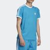 Men's T-Shirt Adidas Originals 3 Stripes T Shirt Men's Blue
