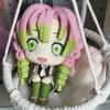 Anime Demon Slayer Action Figures Set Nezuko Tanjirou Zenitsu Inosuke Model Dolls Kids Birthday Gift 10cm
