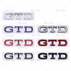 3D ABS Auto Heckklappe Aufkleber GTD Logo Buchstaben Abzeichen Sticker 4 5 6 7 MK4 MK5 MK6 MK7 Emblem Zubehör