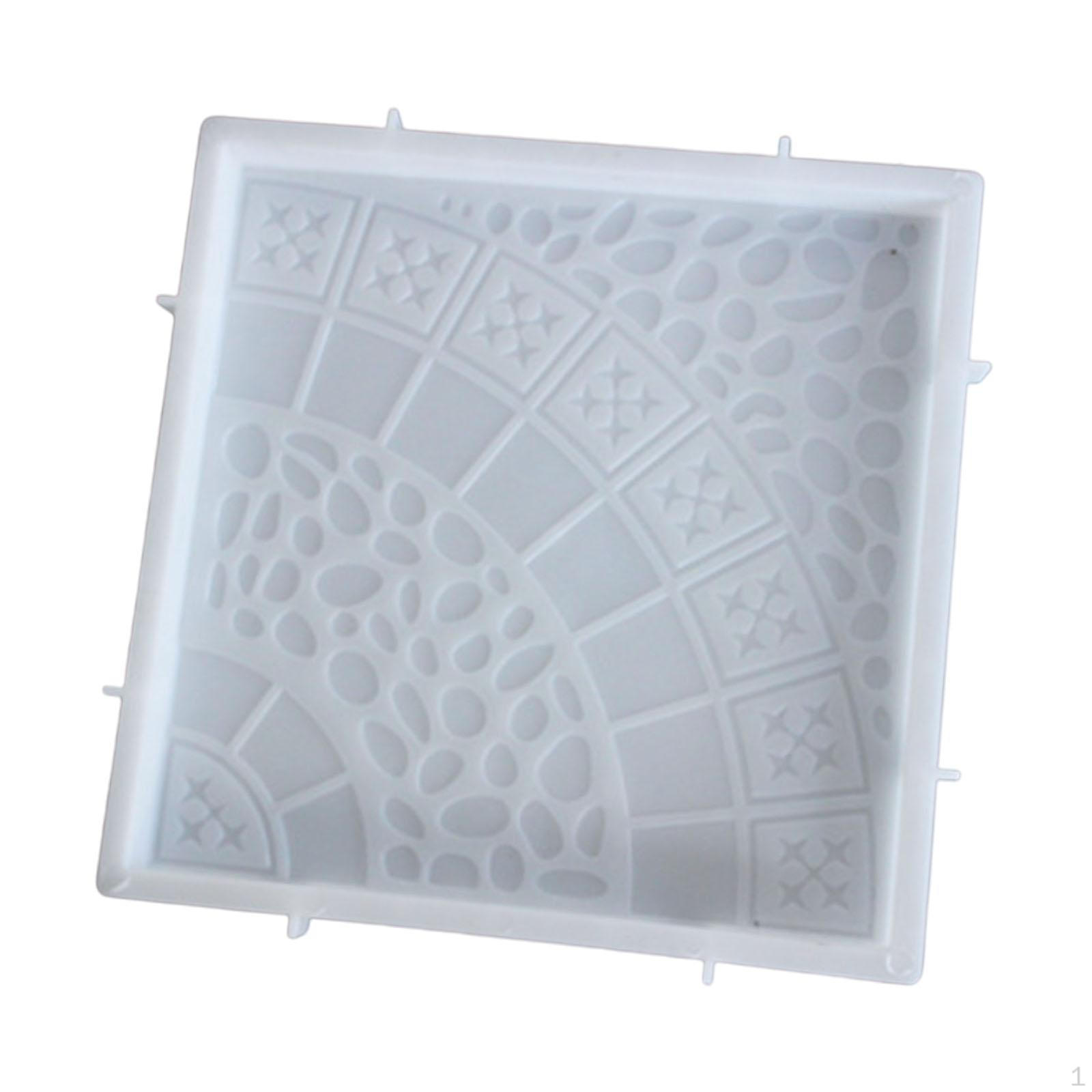 

Модель бетонної цегли Декоративна квадратна сходинка Тротуарна плитка Форма для пішохідної доріжки, патіо, Style B