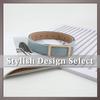 [One Limitation] Pin Belt, Formal, Simple, Gold Buckle, Synthetic Leather, Men's & Women's, BP094 (Sky Blue)
