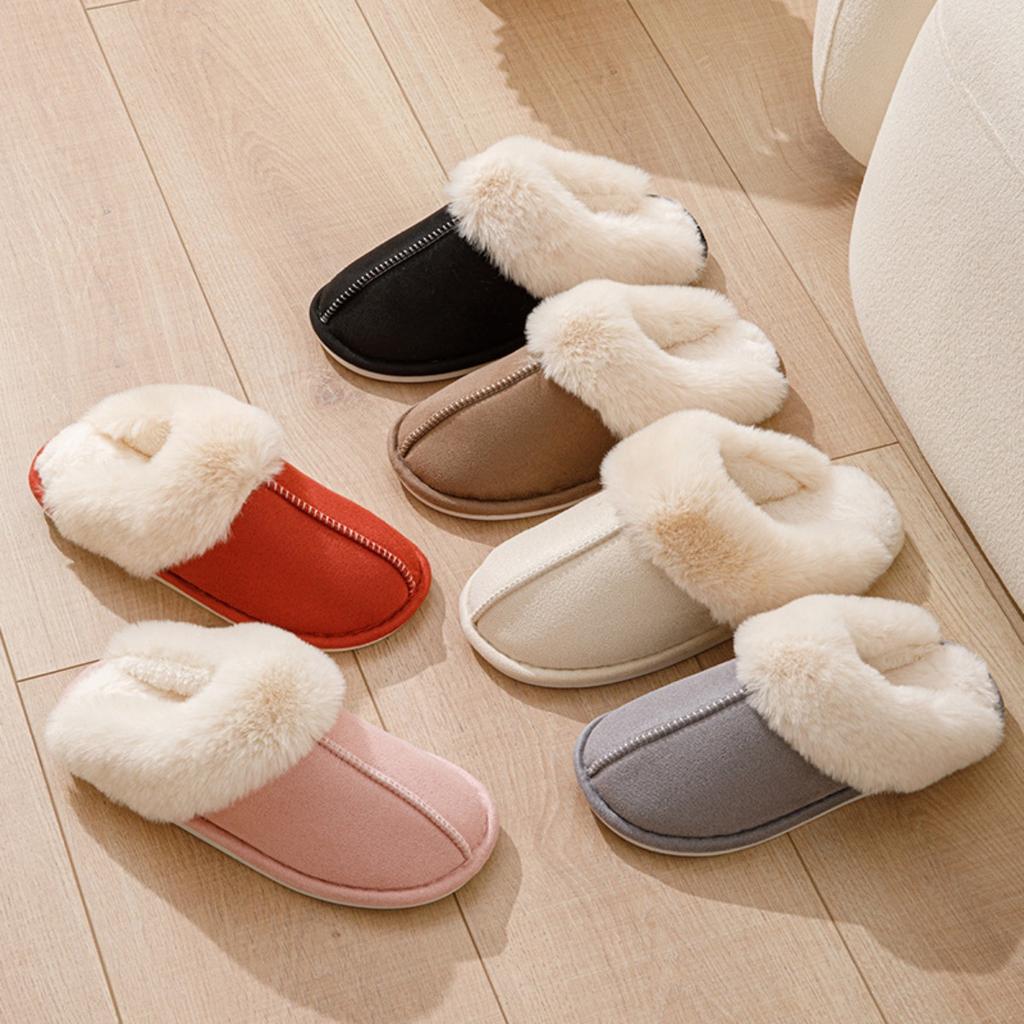 Unisex, Couple Shoes, Indoor Slippers, Thermal Slippers, Versatile Breathable