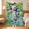 Hunter Hunter Anime Throw 240g Flannel Blanket, Suitable for Sofas, Beds, Offices,  Exquisite Gift Blankets