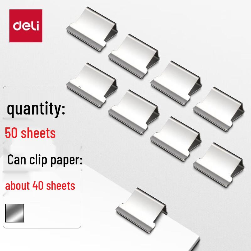 Deli 8592 Push Clip Dispenser & Refills