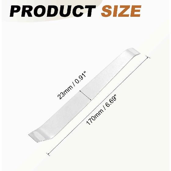 

HARFINGTON Car Trim Removal Tool 7 Steel Auto Clip Lifter Car Removal Pry Bar Tools for Vehicle Door Audio Window Radio Panel Dashboard Repair,