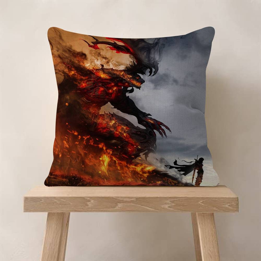 Videogames FFINAL FANTASYs Pillow Anime Pillow Sofa Bed Head Pillow Cover Cushion Cover x Cm Fashion