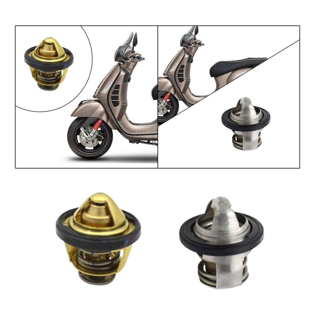 High Performance Motorcycle Thermostat Easy to Install Metal Spare Part Practical Fit for Piaggio Medley