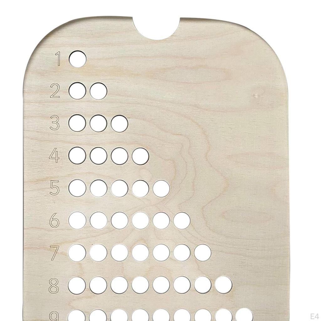 Early Development Toy, Birthday Gift, Wooden Board, Creative Counting Game, Interactive Toy