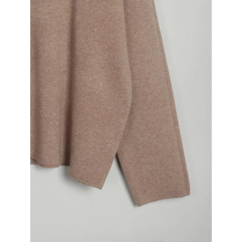 Mulheres blusas básicas soltas gola alta 2023 outono inverno manga longa macio quente jumpers casual malha superior oversize camisola pulôver feminino puxar