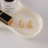 Original 18k Gold, Niche Light Luxury High-end Zircon Stud Earrings Jewelry