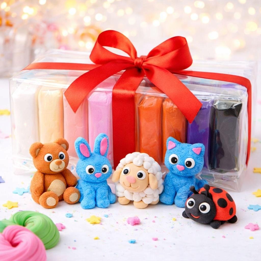 Foam Plasticine 12 Colors Sensory For Children