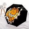 1pc Garfield Cat Windproof Automatic Umbrella, Lightweight for Women/Men, Perfect Christmas Gift A0811223