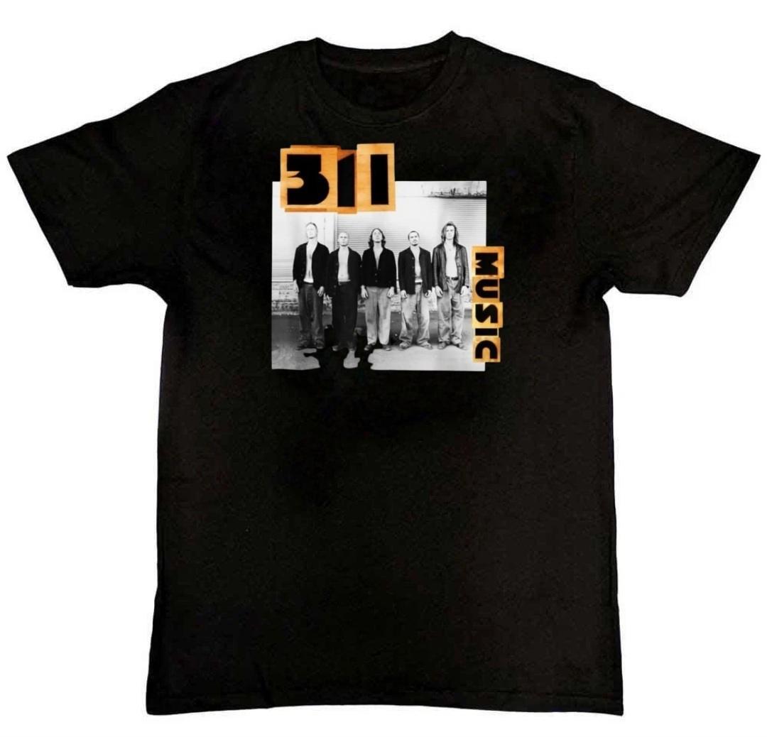 Vtg 311 Band Music Graphic Print Mens T-Shirt S