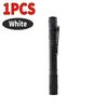 1-5PCS 395nm UV LED Torch Mini Portable Flashlight with Clip Pen Light Waterproof Banknote Pet Urine Stains Detector Pocket Lamp