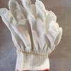 White Finger PU Coated Work Gloves