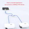 RJ45 Three-Way Connector POE Splitters Innovative Ethernet Cable Connector for Networks Integrated Wiring