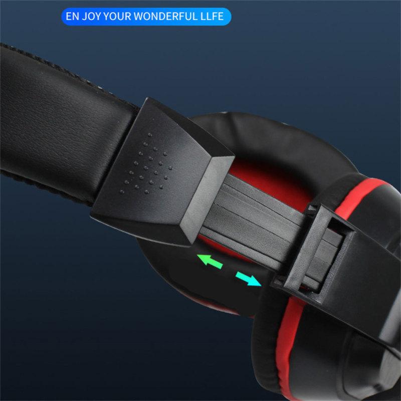 Casque de jeu avec Microphone, son stéréo, casque antibruit doux, filaire, pour ordinateurs portables
