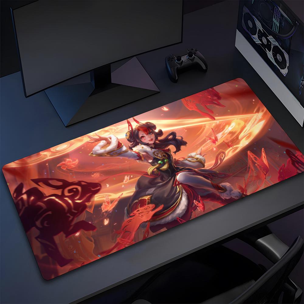 L-League Of Legends Jinxs Mouse Pad High Quality Natural Rubber Mouse Pad The Most Professional Washable Laptop Mouse Pad