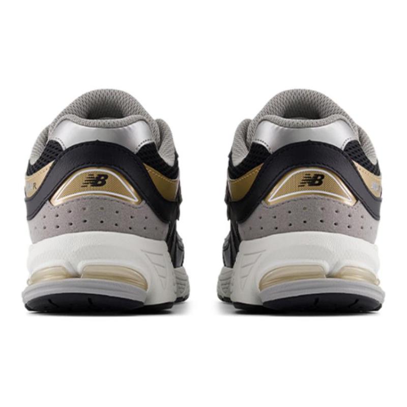 New Balance NB 2002R Abrasion Resistant Shock Absorbers Low Top Kids Lifestyle Shoes Black Silver Teenagers Sneakers GC2002PO
