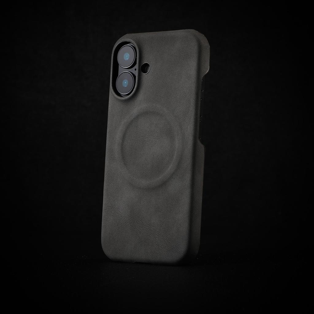 Suitable for Apple 16 Skin-like Sheepskin Magnetic Phone Cases, IPhone15 Half-pack 14promax13