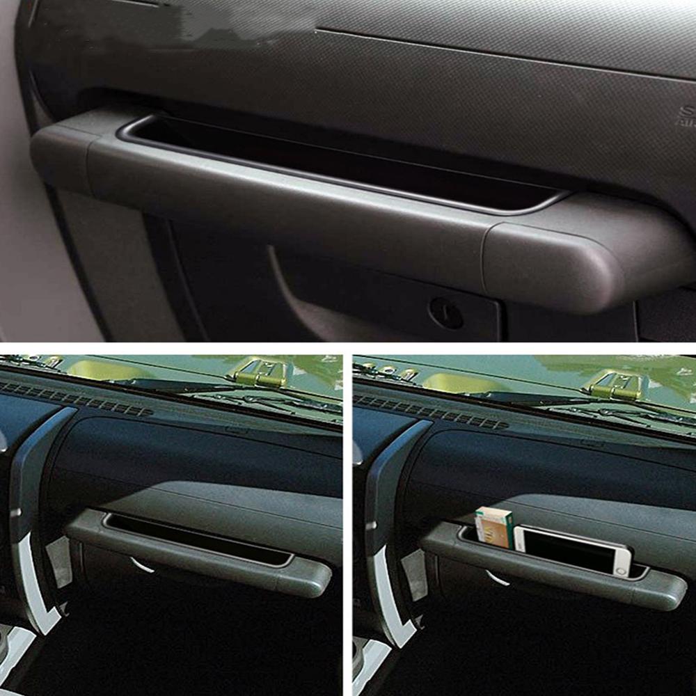 Passenger Interior Grab Tray Door Handle Storage Pocket Organizer for Jeep Wrangler JK 2007 2008 2009 2010 Interior