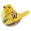 Skurrile Cottagecore Vogelfigur Handbemaltes Niedliches Vogelornament Harz-Vogelfigur für Regal Zuhause Wohnzimmer Tischplatte