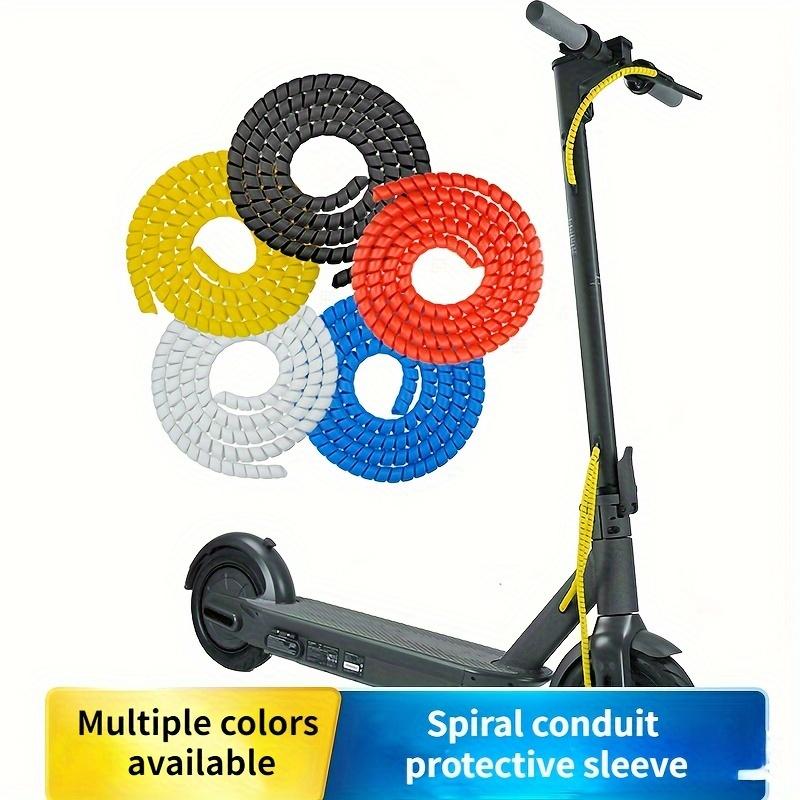 Universal Color Change Tubing for Bicycles And Scooters, Wire Management, Protective Sleeves, And Insulated Decorative Tubing