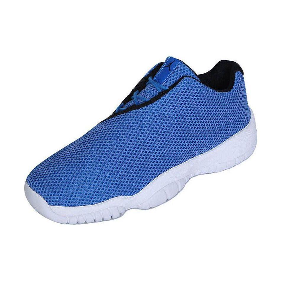 Air Jordan Future Low BG Photo Blue Kids Sneakers Black-White 724813-400