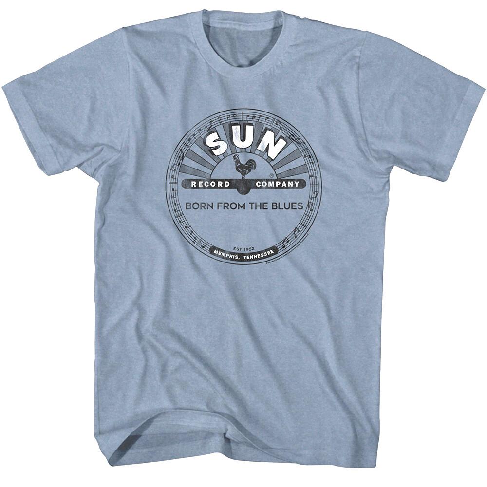 Sun Records Born from The Blues Logo Men s T Shirt Chicken Rock n Roll Memphis Unisex T-Shirt S